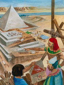 Building the pyramids